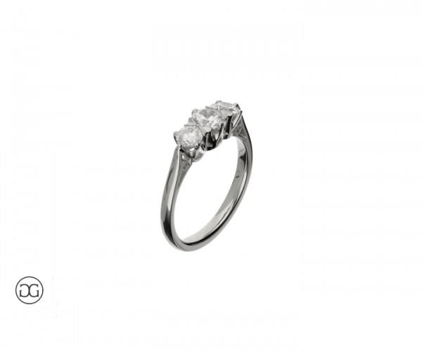 Brillantring München Brillanten 0,70ct