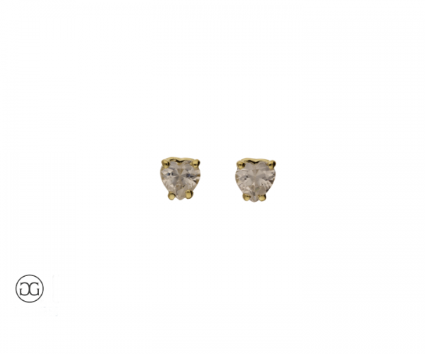 Ohrstecker Diamant Herzschliff 0,50ct