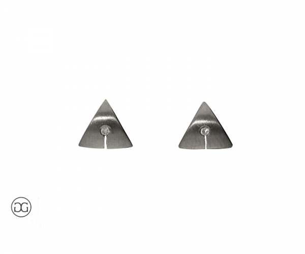 Ohrstecker Platin 950 Brillanten 0,02ct
