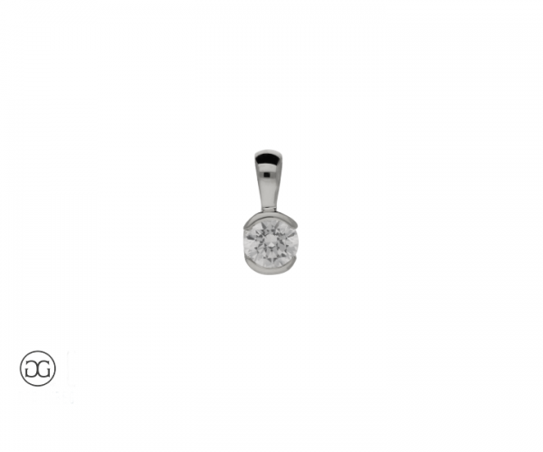 Brillant-Anhänger Dresden Brillant 0,25ct