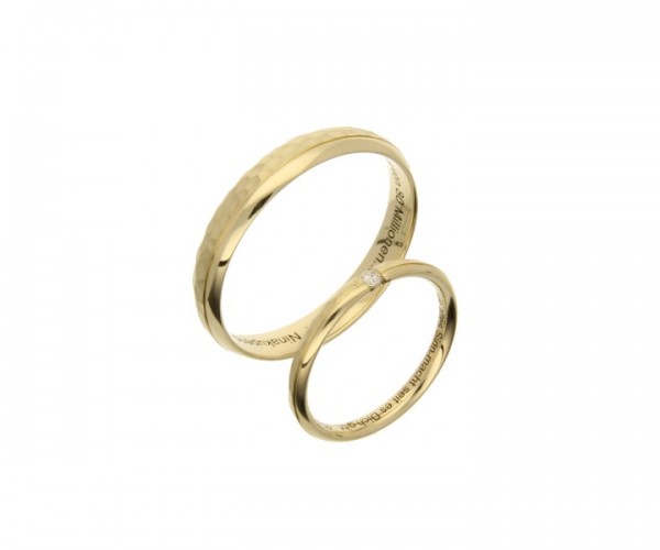 Trauringe Gelbgold 585