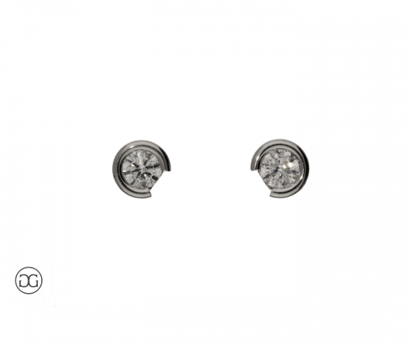 Ohrstecker Platin 950 Brillanten 0,50ct